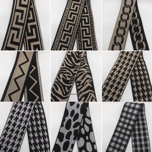 2 yards 1.5 inches 40mm Elastic Band, Gold Silver Black skirt belt Garment Accessories Stretch Elastic Webbing Waistband Elastic Trim