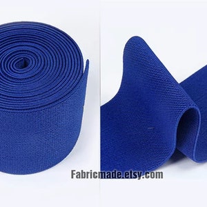 2 yards 27 colors choose 3 inches/ 75mm Elastic Band, Twill Elastic Webbing image 7