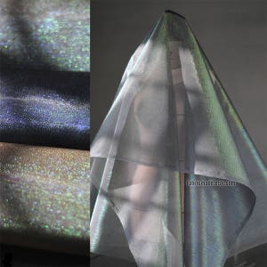 Tutu Shiny Fabric Nylon Net Fabric Smooth High Density Stiff Pink Brown Black Grey Gray Ivory Blue for Desinger- 1/2 Yard
