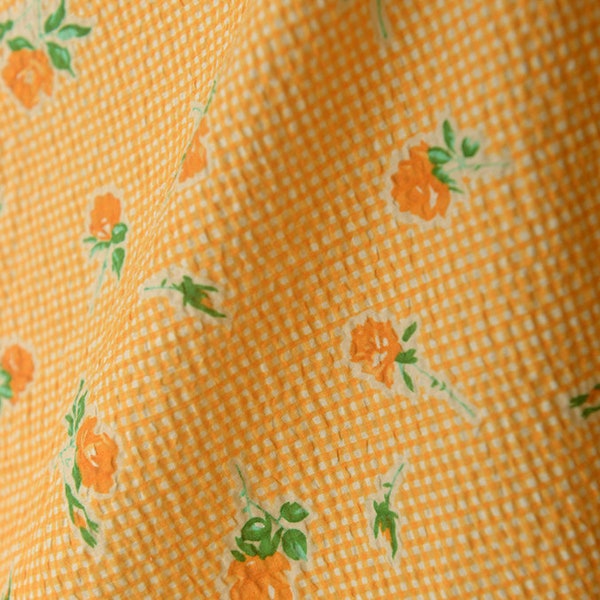 Ivory Silk Seersucker JD 369 Fabric