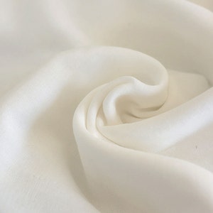 Sale Double Layers Gauze White Cotton Fabric/ Baby Bib Fabric 1/2 yard image 5
