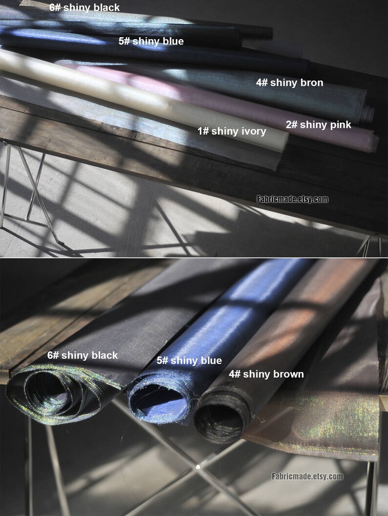 Shiny Nylon Net Fabric – High Density, Stiff Tulle (1/2 Yard) image 3