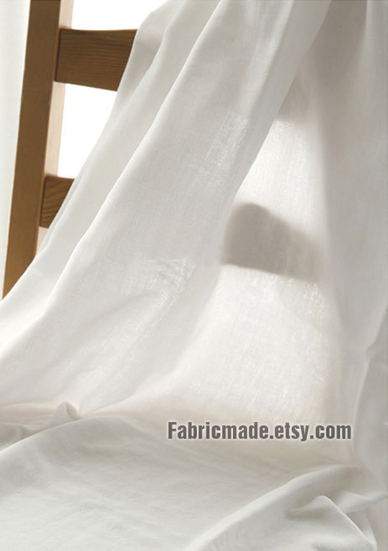 Sale Double Layers Gauze White Cotton Fabric/ Baby Bib Fabric 1/2 yard image 1