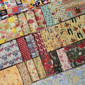 Vintage Style Antique Cherry Elk Fashion Lady Cotton Fabric For Dress Craft - Fabric by 1/2 yard