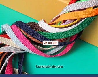 Weiches Gummiband - 10 mm breit, 28 Farben, 5 Meter