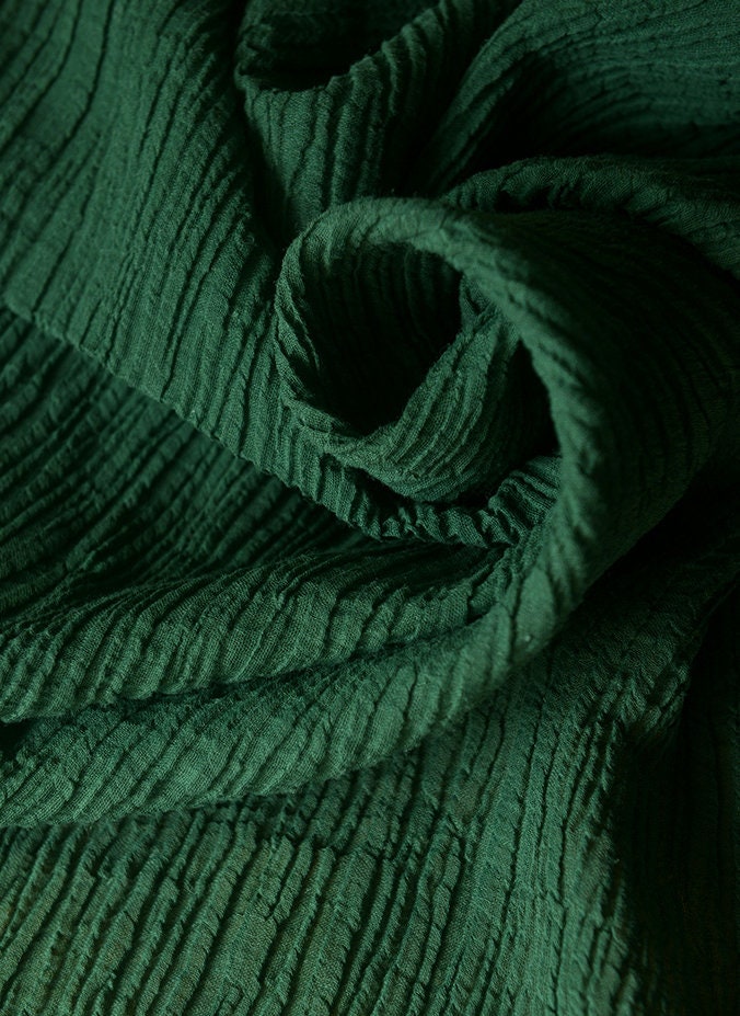 100 Linen Heavy Wrinkled Linen Gauze Fabric in Cream Blackish Etsy