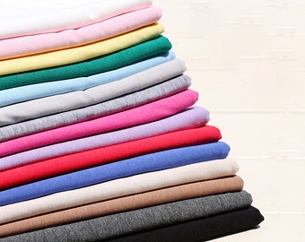 Lenzing Modal Spandex Jersey Knit Fabric by the Yard off White