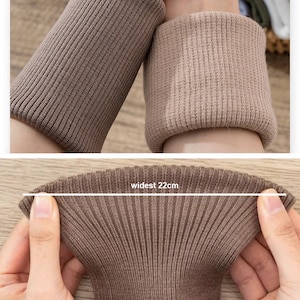 Tube Knit cuff fabric Ribbing Fabric Cotton Ribbed Knit Coat Jacket fabric 46 colors Choose image 9