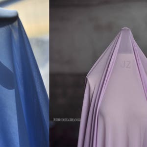 Tessuto a maglia super elasticizzato in 14 colori, traslucido, per foderare leggings, designer creativo - 1/2 iarda