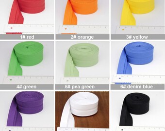 Galon Biais Ruban Largeur 10 Mm Couleur Noir Et Blanc Le Mètre