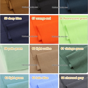 80 Colors Light Ribbing 7.8 Length 20 x 150cm Ribbing and Binding Knit Fabric For Neckline, Cuffs, Hems image 6