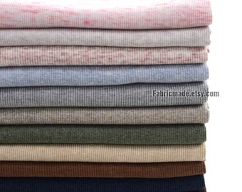 1/2 yard - Ribbing and Binding Knit Fabric For T-shirts Neckline, Cuffs, Hems