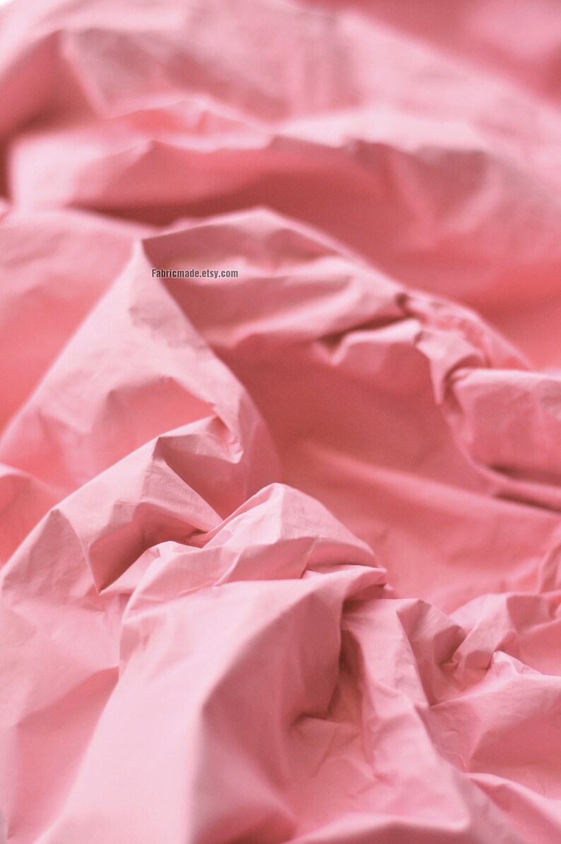 Pink Waterproof Paper Fabric Washable Water Tear Resistant Etsy