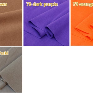 80 Colors Light Ribbing 7.8 Length 20 x 150cm Ribbing and Binding Knit Fabric For Neckline, Cuffs, Hems image 8