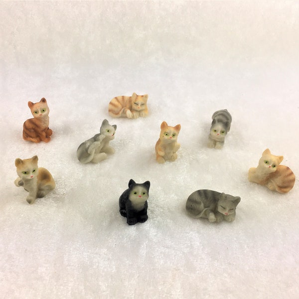 Katze für die Puppenstube, Puppenhaus Katze, Puppenstuben Zubehör, Puppenstuben Katze, Wichtel Katze, Puppenhaus Zubehör, Modellbau, Sammler