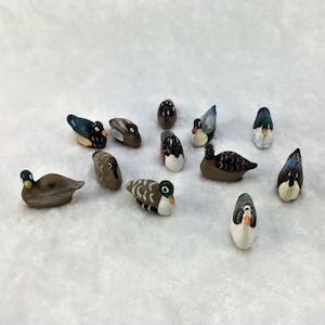 Duck in miniature 1 to 12