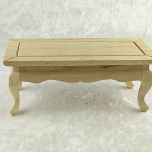 Couchtisch, Sofatisch 1:12 Miniatur