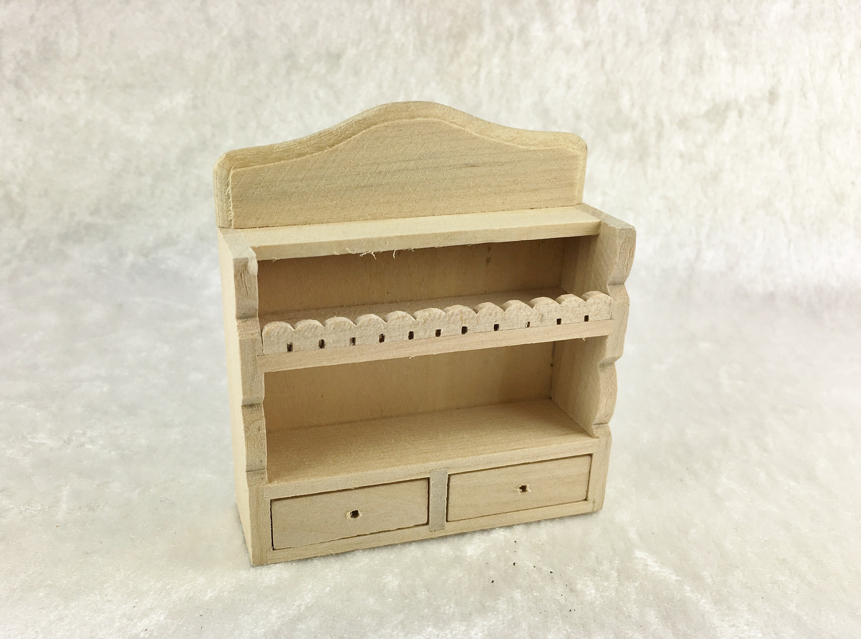 Hanging Shelf With Two Drawers For The Dollhouse The Dollhouse
