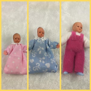 Kleinkind, Baby, Caco Puppenstuben Biegepüppchen # 5