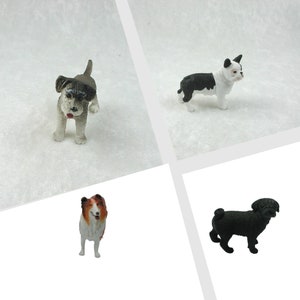 Französische Bulldoge,  Dalmantiner, Collie, Mops, Schäferhundwelpe, Foxterrier in Miniatur 1