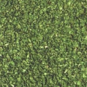 May include: Close-up of a textured surface composed of small, irregularly shaped green pieces. The pieces vary in shade, creating a mottled appearance. The overall effect is a dense, granular texture.