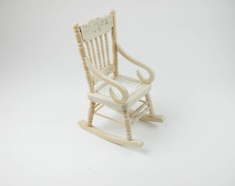 Rocking chair, for the dollhouse, the dollhouse, dollhouse miniatures, cribs, miniatures, model making