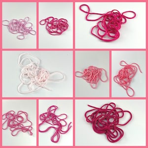 Bunka Blassrosa, Rosa, Mittelrosa, Pelikan, Helles Pink, Pastellrosa,  Kayo für die Miniatur Handarbeit