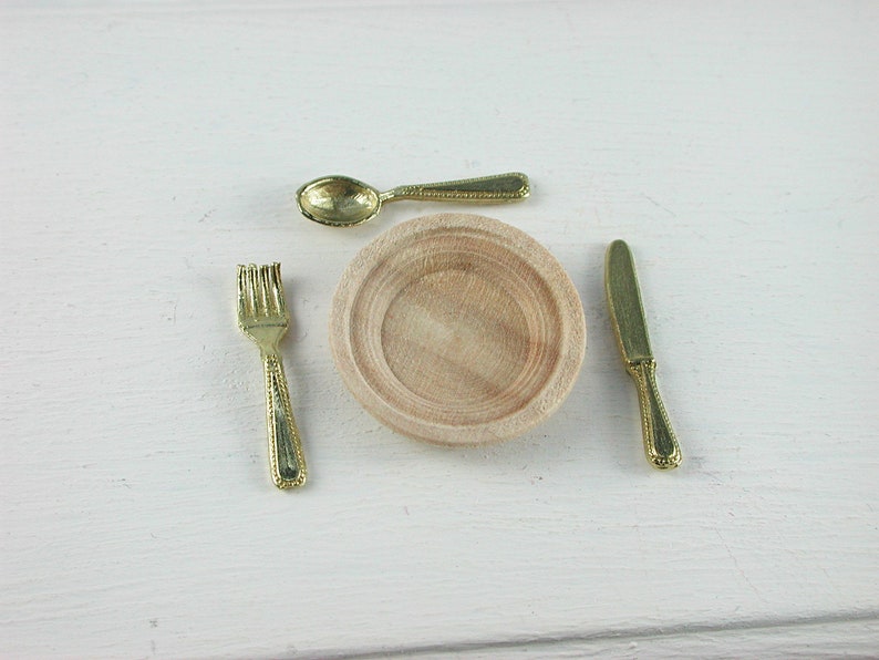 Cutlery in Miniature for the Dollhouse in 1zu12 Etsy