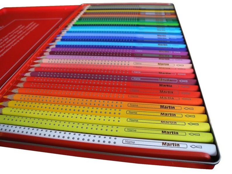 Faber-Castell, 36 Colour GRIP 2001 mit Namen Bild 1