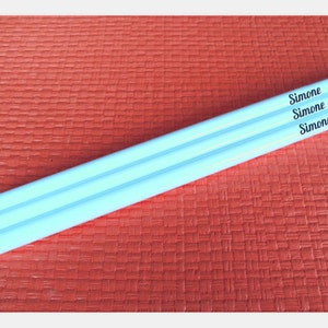 3 excluseve white pencils with individual engravment image 2