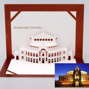 3D-Karte Semperoper Dresden Bild 1