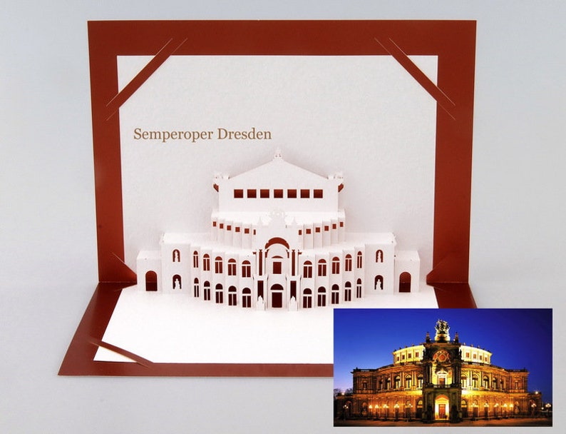 3D-Karte Semperoper Dresden Bild 1