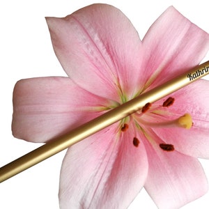 3 excluseve Golden pencils with individual engravment