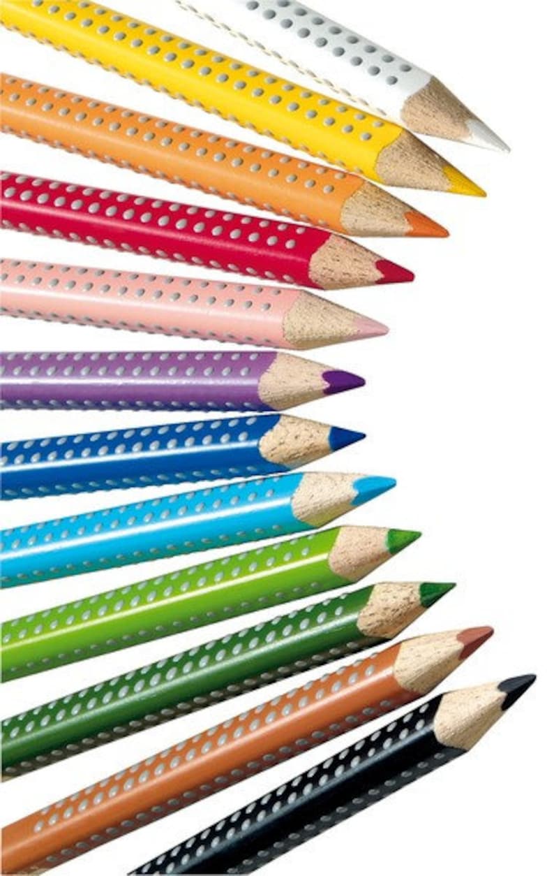 Faber-Castell, 12 Jumbo-Grip-Stifte mit Namen image 3