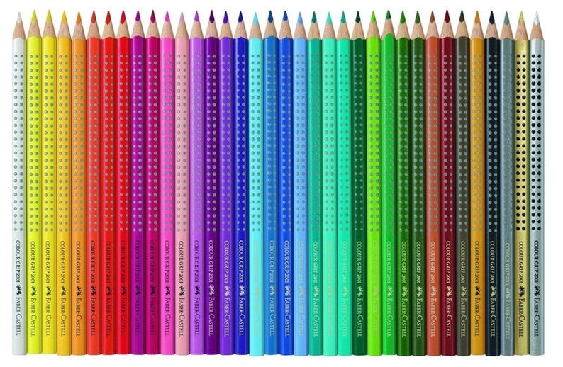 Faber-Castell, 36 Colour GRIP 2001 mit Namen Bild 2