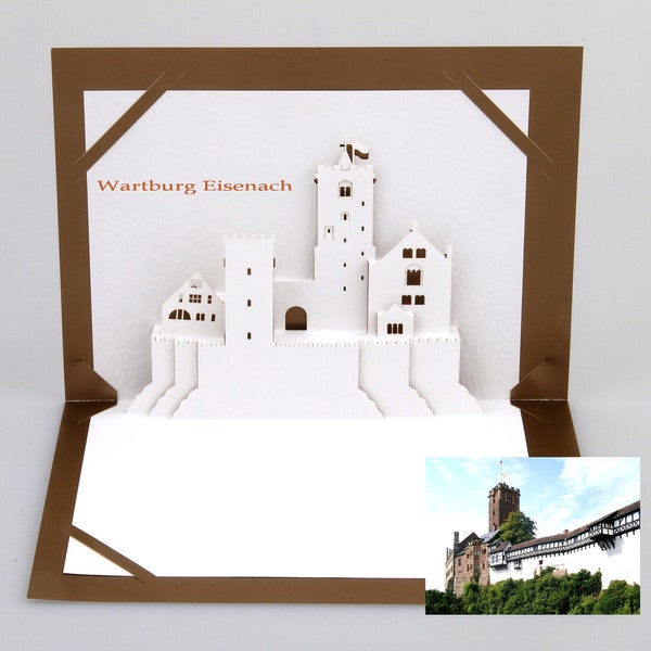 3D-Karte Wartburg Eisenach