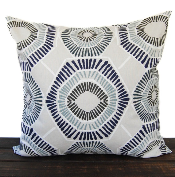Throw pillow cover Vintage Indigo navy Throw pillow cover Vintage Indigo navy
