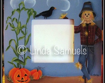 Autumn Watch Picture Frame Tole Painting Pattern