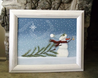 Tree Trail Tole Painting Pattern