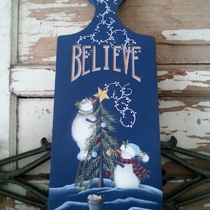 Decorazione dell'albero, pupazzo di neve, Natale, vacanze, inverno, modello di pittura, Epattern, download digitale
