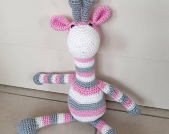 Crochet Giraffe (cuddly toy)