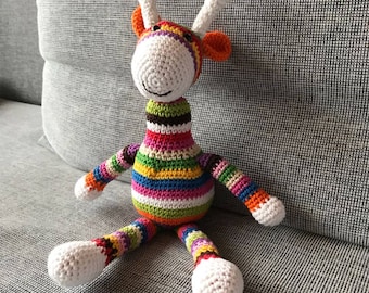 Crochet Giraffe (cuddly toy)