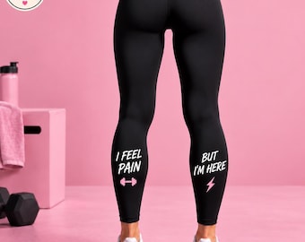 Leggings de ejercicio que moldean el cuerpo, pantalones de entrenamiento para todo duele, ropa de gimnasio, regalos de gimnasio, ropa deportiva de entrenamiento y fitness, pantalones de yoga únicos de pierna ancha