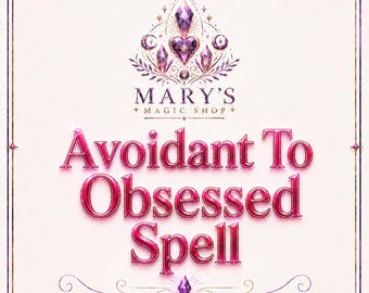 Avoidant To Obsessed Spell | Obsession Love Spell, Love Spell, Make Them Obsessed, Attraction Spell | MarysMagicShop