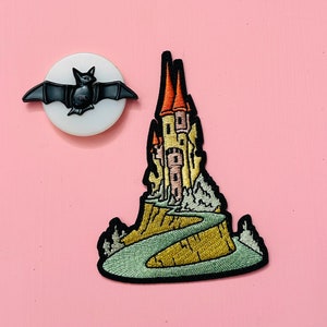 Castle fan club iron on embroidered patch