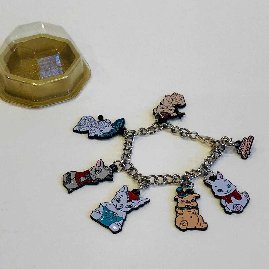 Bitter Squeaks Charm Bracelet Etsy
