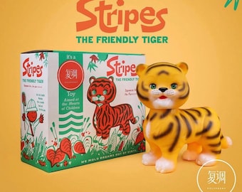 Bitter Squeaks re-release stripes the friendly tiger squeak toy.