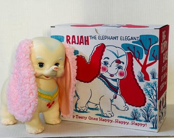 Bitter Squeaks reedita el elegante juguete chirriante Rajah el Elefante.