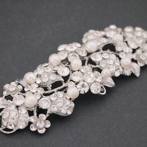 wedding jewelry brooch wedding broach with pearls brooches for women wedding hair brooch pearl silver brooch pearl and rhinestone brooch pin