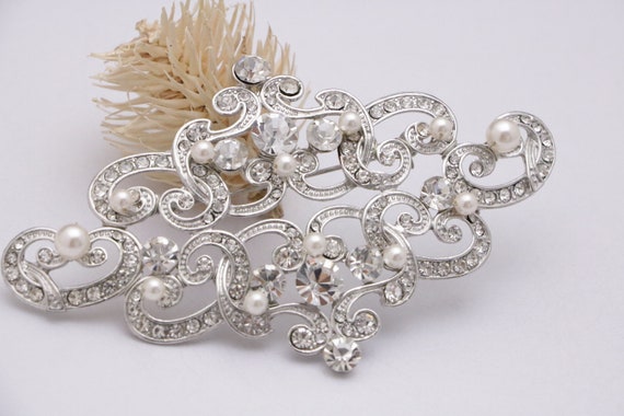 wedding dress brooches and pins